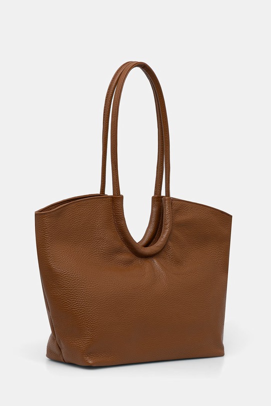 Answear.LAB geantă shopper de damă din piele A00053.isr maro WA00