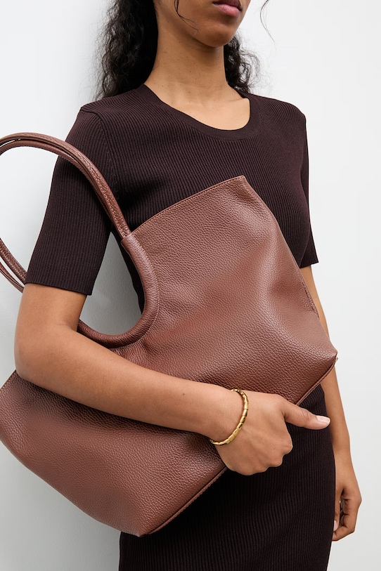 Answear.LAB torebka skórzana z kolekcji Unscripted WS26-TOD011