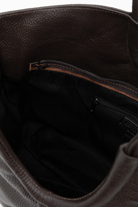 Answear.LAB torebka skórzana A00053.isr brązowy