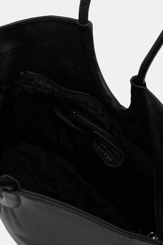 Answear.LAB torebka skórzana A00053.isr czarny