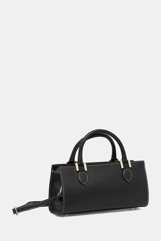 Answear.LAB torebka skórzana A00011.isr czarny WS26