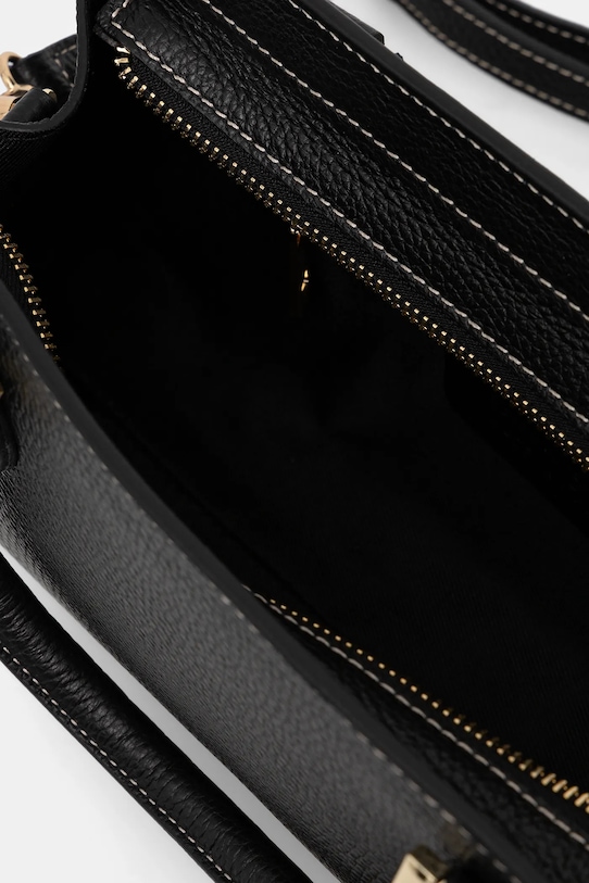 Answear.LAB torebka skórzana A00011.isr czarny