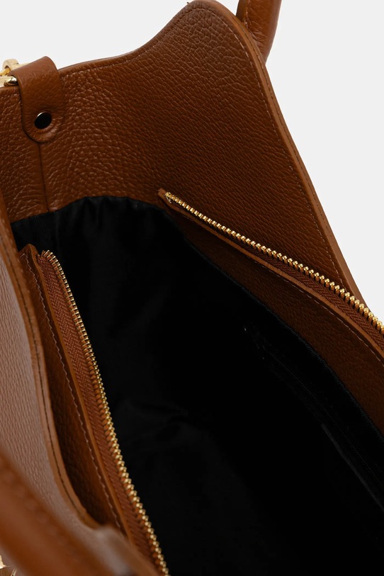 Answear.LAB torebka skórzana C00049G.isr brązowy