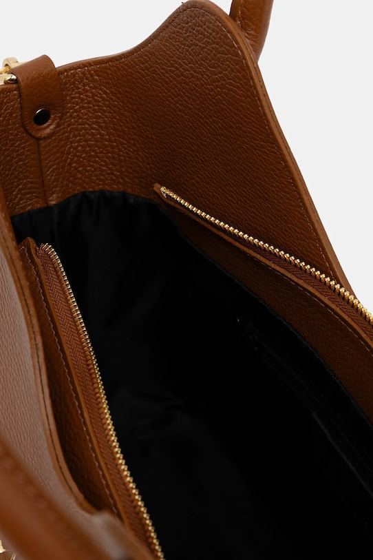 Answear.LAB torebka skórzana C00049G.isr brązowy