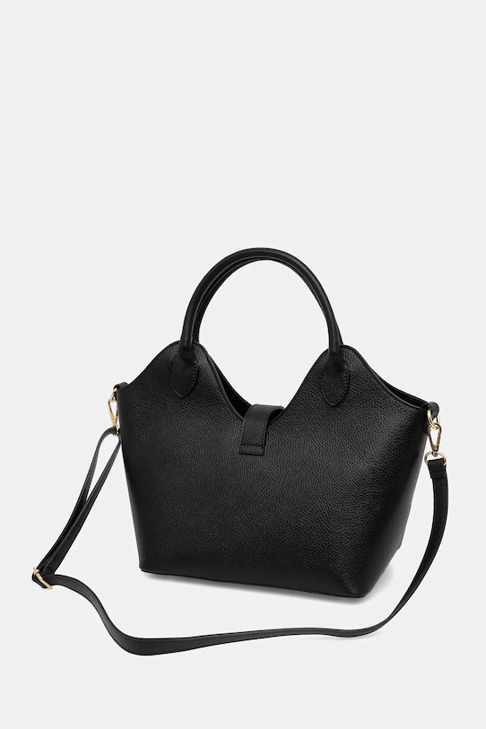 Akcesoria Answear.LAB torebka skórzana C00049G.isr czarny