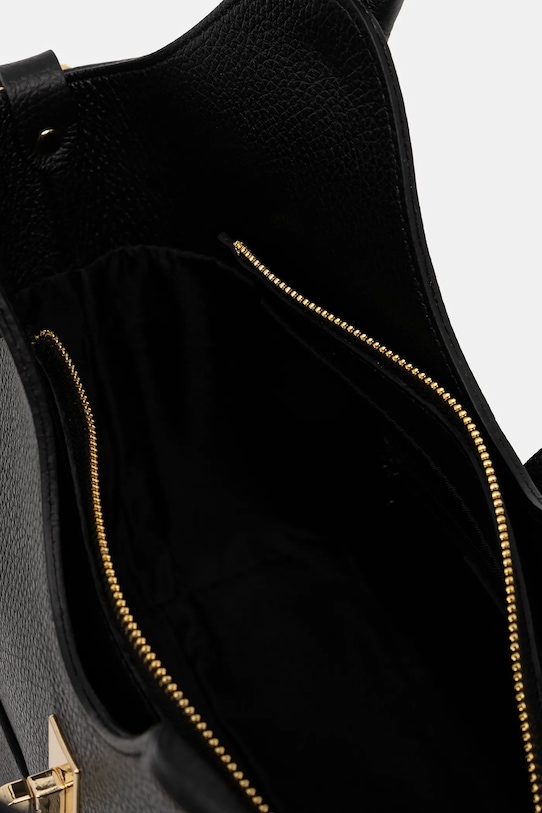 Answear.LAB torebka skórzana C00049G.isr czarny