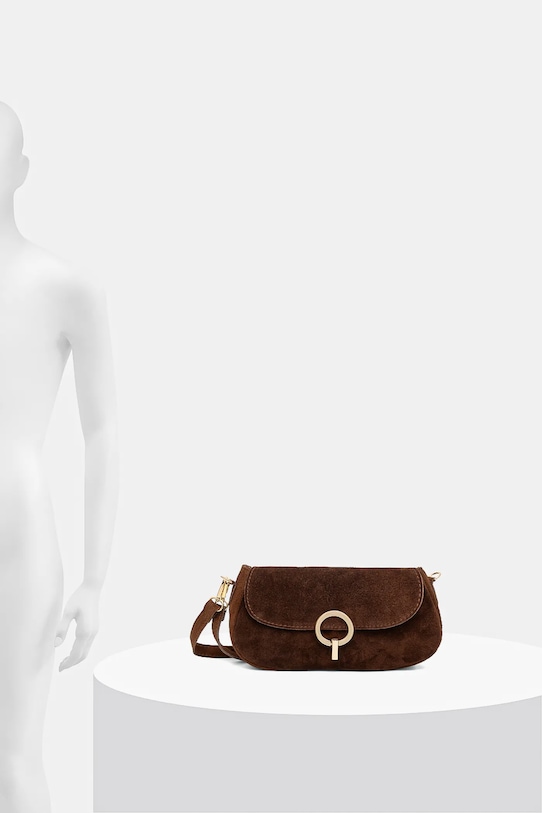 Answear.LAB torebka zamszowa 1368.hak