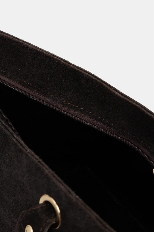 Answear.LAB torebka zamszowa 1300.hak brązowy