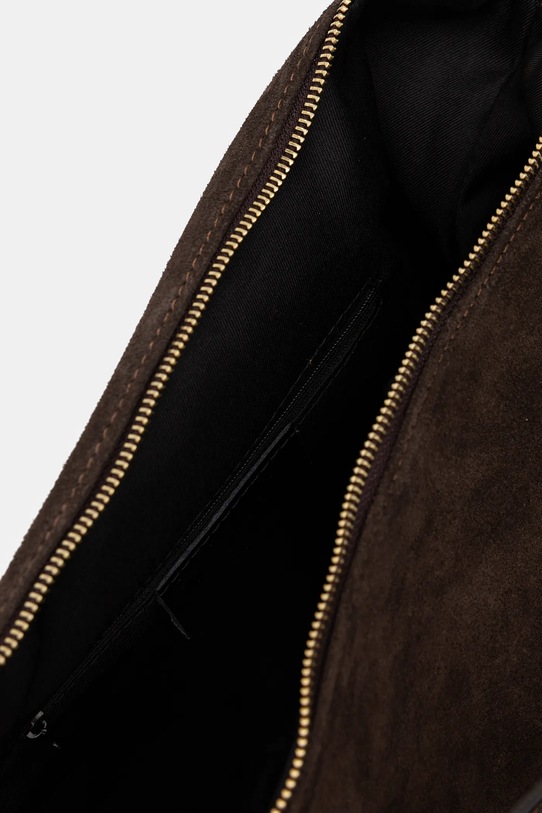 Answear.LAB torebka zamszowa 1414.hak brązowy