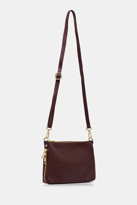 Answear.LAB torebka skórzana SR17ML.pak bordowy WS26