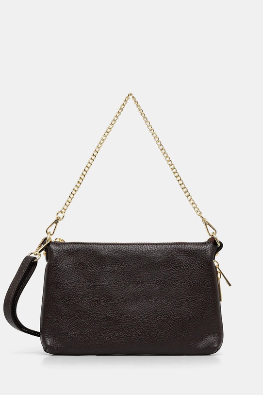 Answear.LAB torebka skórzana skóra licowa brązowy SR17ML.pak