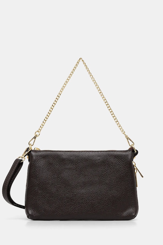 Answear.LAB torebka skórzana skóra licowa brązowy SR17ML.pak