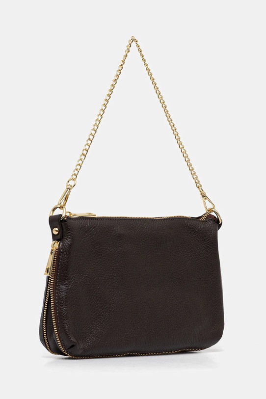 Akcesoria Answear.LAB torebka skórzana SR17ML.pak brązowy