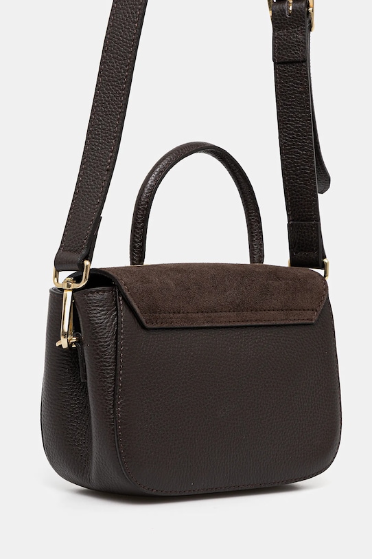 Akcesoria Answear.LAB torebka skórzana SR23MM.pak brązowy