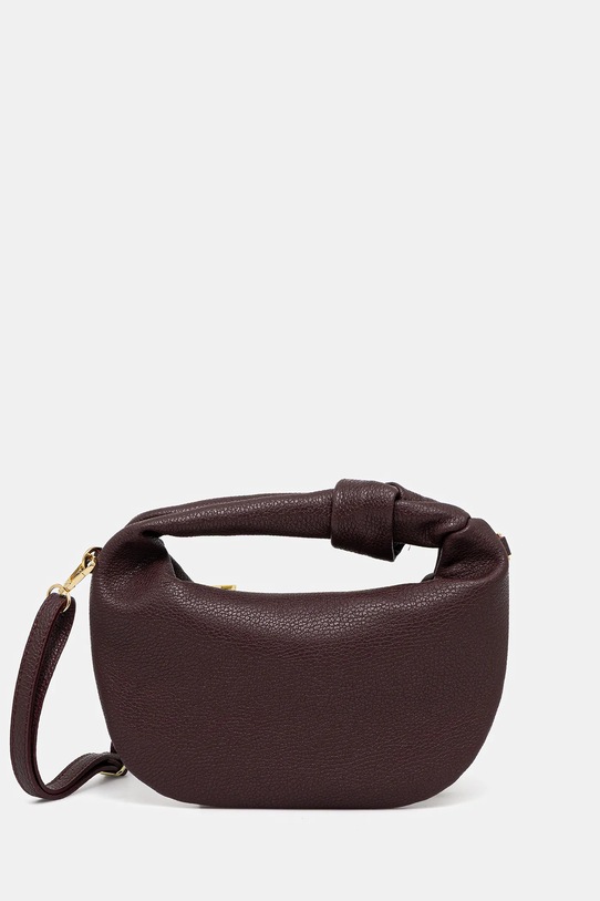 Answear.LAB torebka skórzana skóra licowa bordowy SR33ML.pak