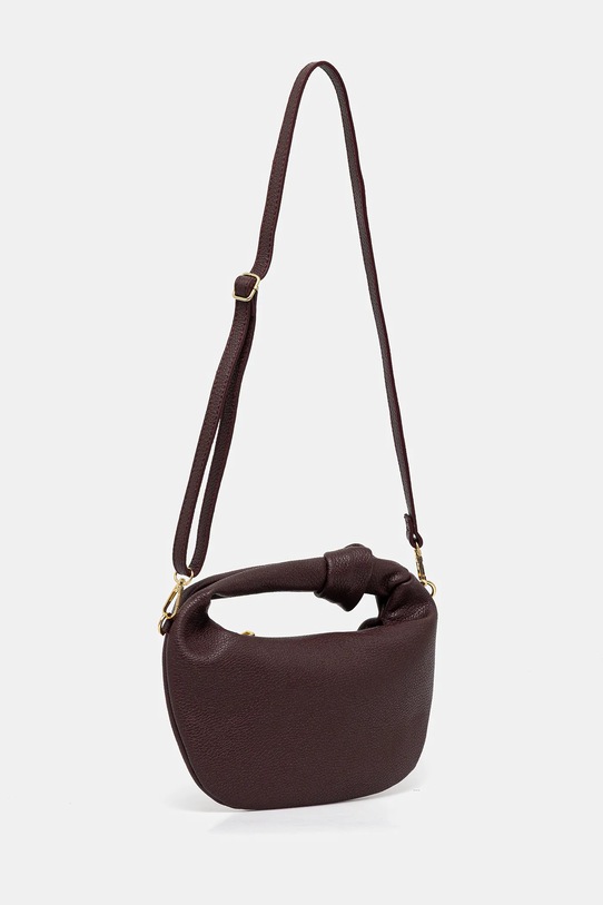 Answear.LAB torebka skórzana SR33ML.pak bordowy WS26