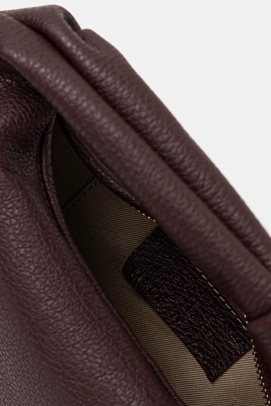 Kožená kabelka Answear.LAB SR33ML.pak burgundské