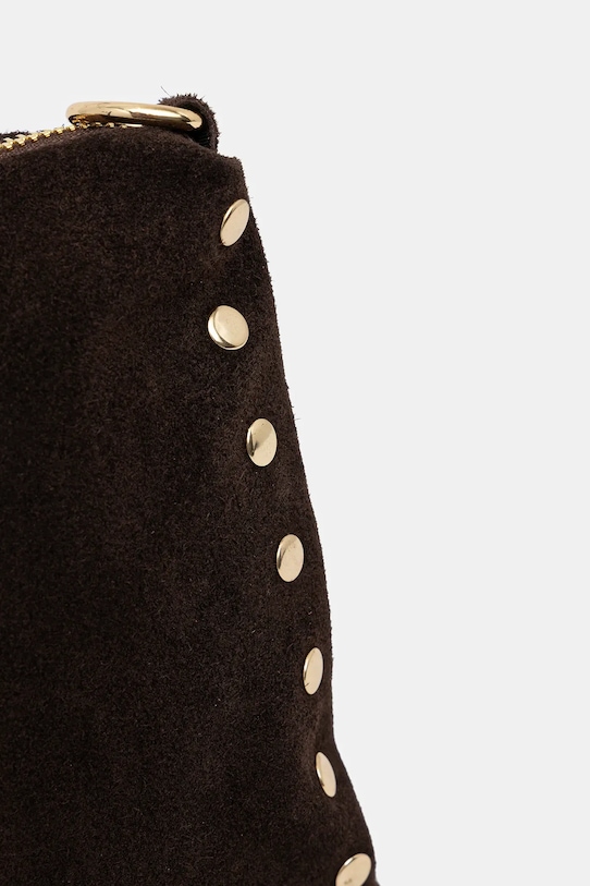 Answear.LAB torebka zamszowa brązowy SR15SZ.pak