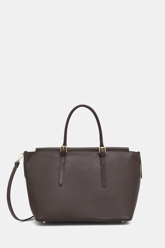 Answear.LAB torebka skórzana skóra licowa brązowy SR16DL.pak