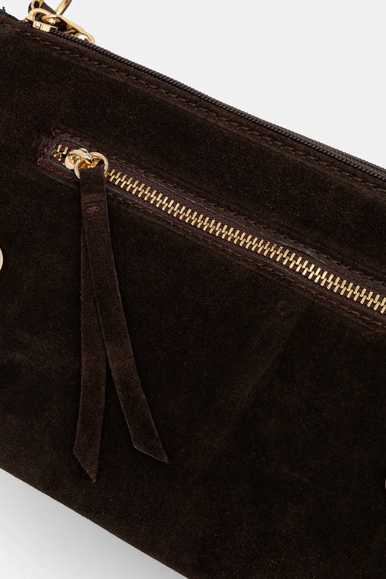 Answear.LAB torebka zamszowa brązowy SR18MZ.pak