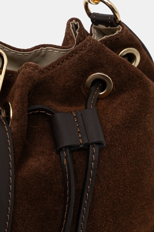 Answear.LAB torebka skórzana brązowy SR19MM.pak