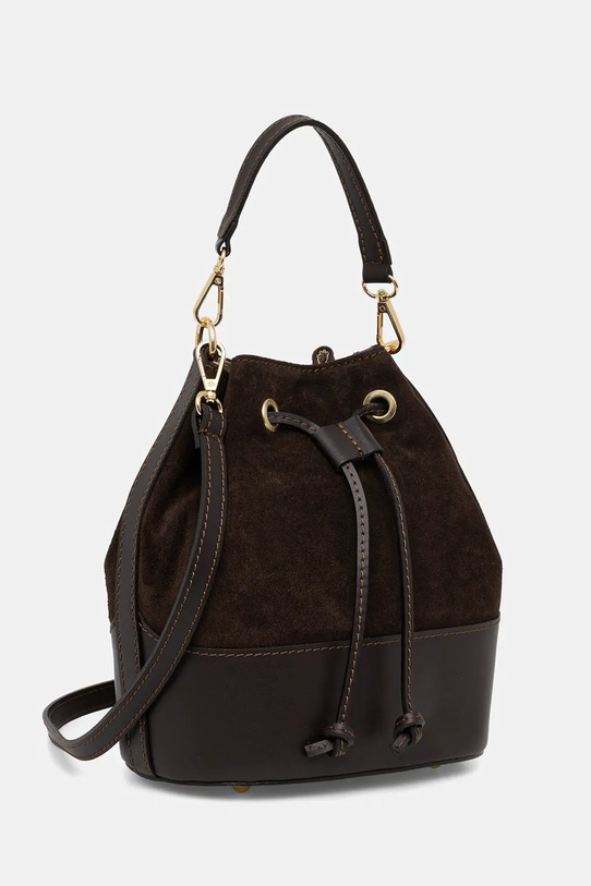 Answear.LAB torebka skórzana SR19MM.pak brązowy WS26