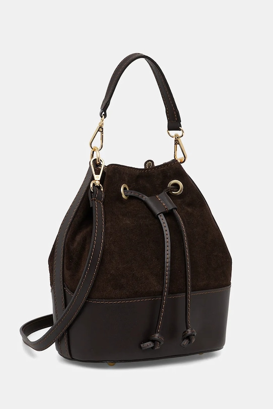 Answear.LAB torebka skórzana SR19MM.pak brązowy WS26