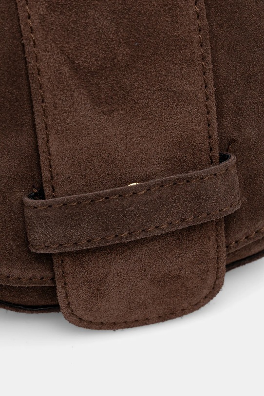 Answear.LAB torebka zamszowa brązowy SR21MZ.pak