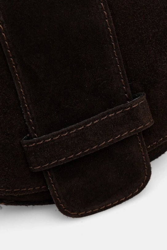 Answear.LAB torebka zamszowa brązowy SR21MZ.pak