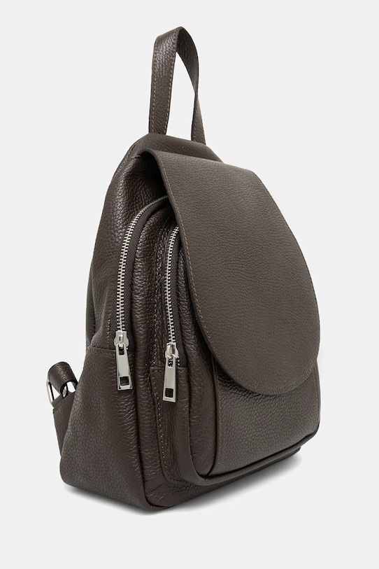 Answear.LAB plecak skórzany SR25MLP.pak brązowy WS26