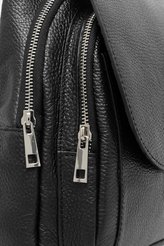 Kožený batoh Answear.LAB černá SR25MLP.pak