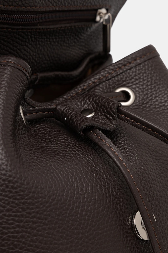 Answear.LAB plecak skórzany brązowy SR26MLP.pak