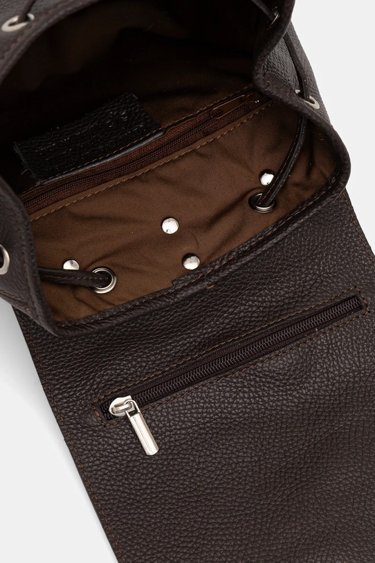 Answear.LAB plecak skórzany SR26MLP.pak brązowy