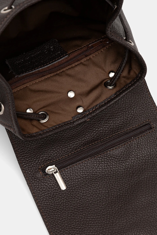 Answear.LAB plecak skórzany SR26MLP.pak brązowy