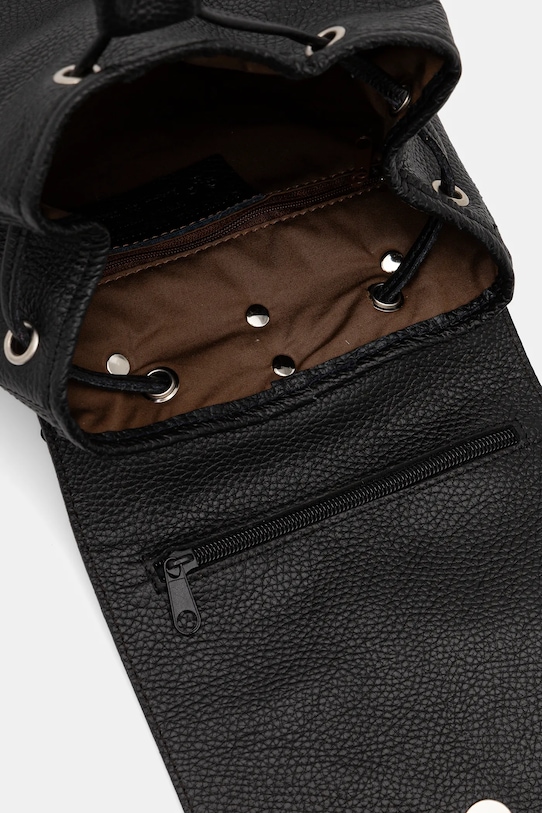 Answear.LAB plecak skórzany SR26MLP.pak czarny