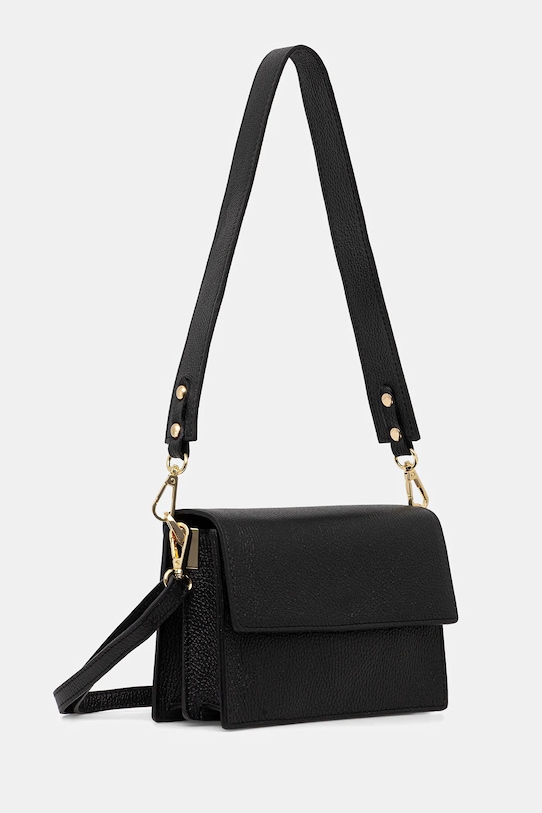 Answear.LAB torebka skórzana SR27ML.pak czarny WS26