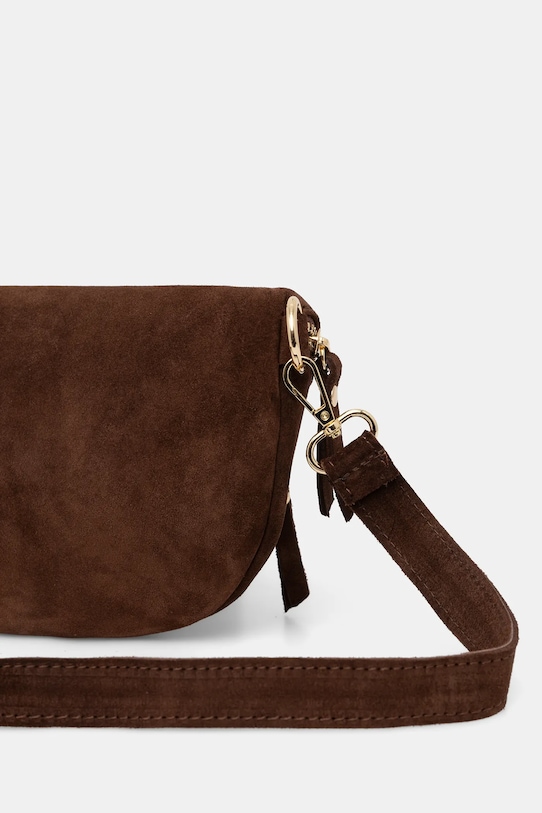 Akcesoria Answear.LAB saszetka zamszowa SR30MZN.pak brązowy