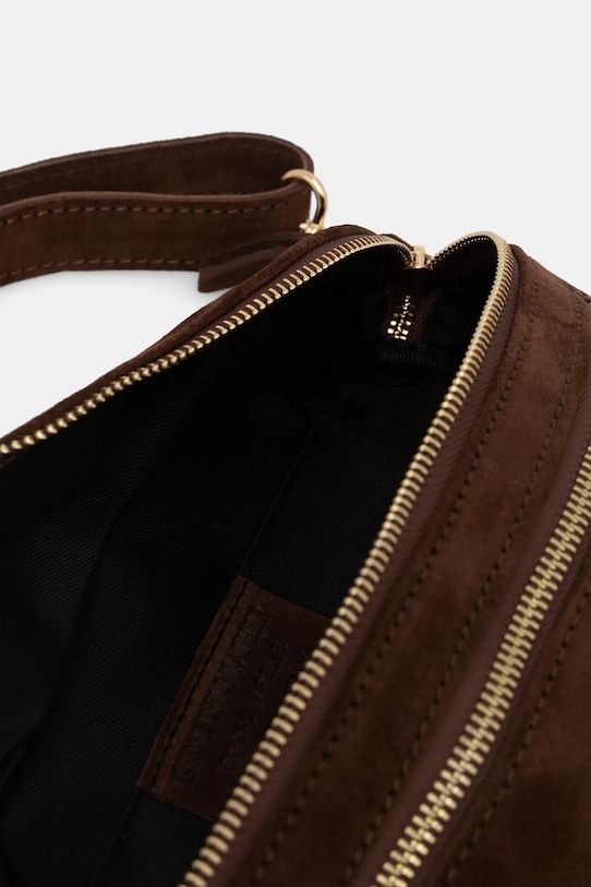 Answear.LAB saszetka zamszowa SR30MZN.pak brązowy