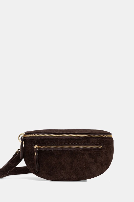 Answear.LAB saszetka zamszowa nie mieści A4 brązowy SR30MZN.pak