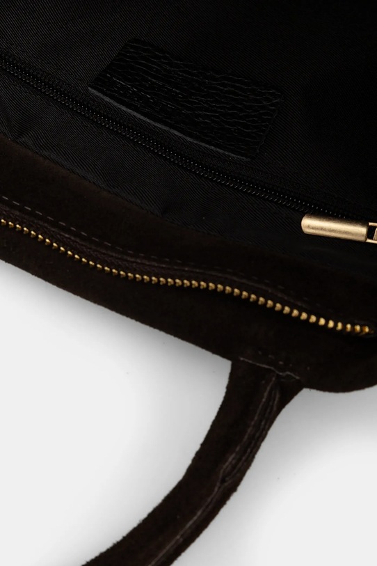 Semišová kabelka Answear.LAB SR31DZ.pak hnědá