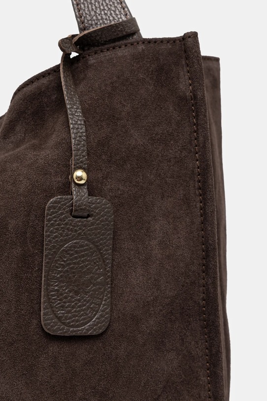 Semišová kabelka Answear.LAB hnědá SR35DZ.pak