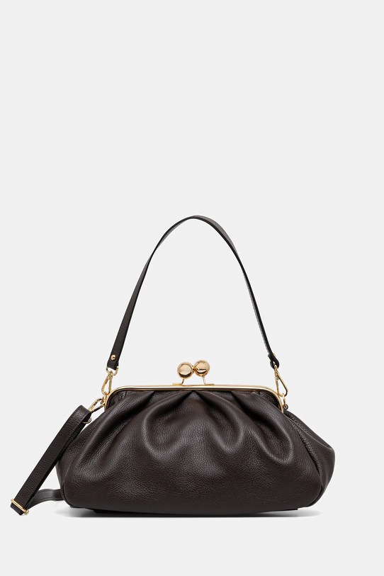 Answear.LAB torebka skórzana skóra licowa brązowy SR36DL.pak