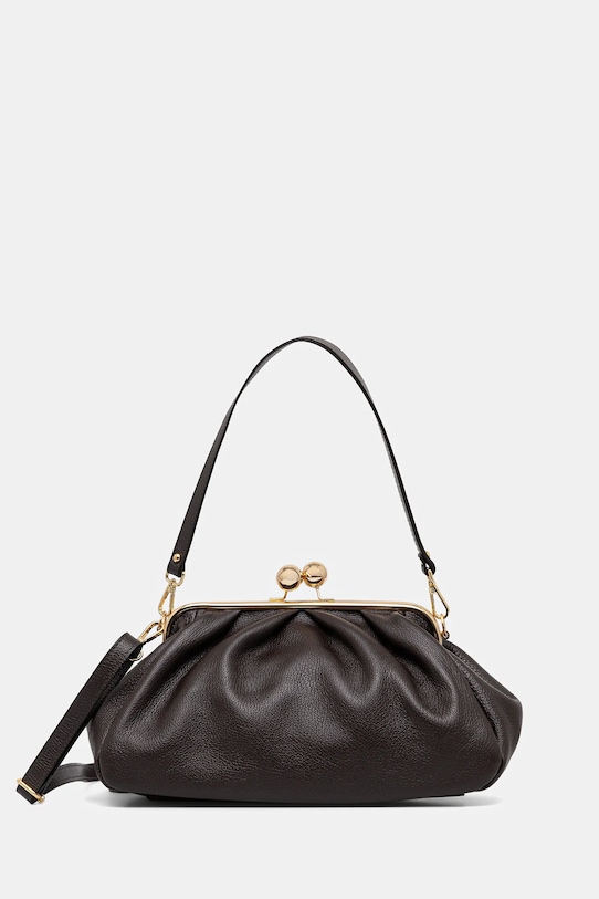 Answear.LAB torebka skórzana skóra licowa brązowy SR36DL.pak