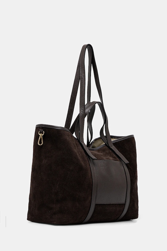 Answear.LAB torebka skórzana SR37DM.pak brązowy WS26