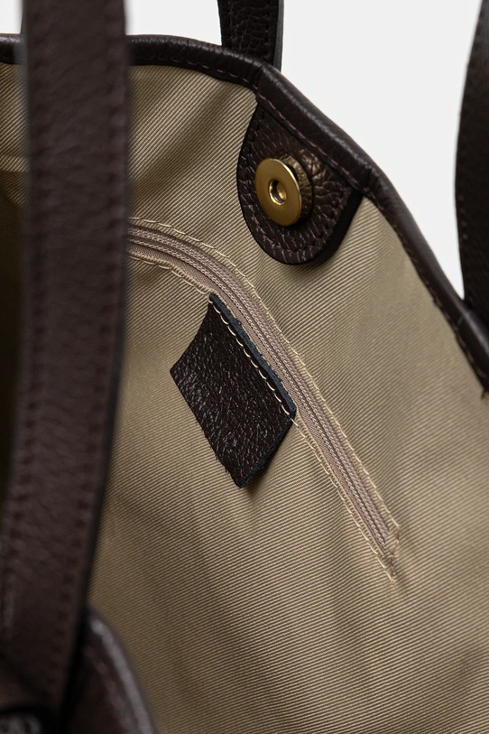 Answear.LAB torebka skórzana SR37DM.pak brązowy