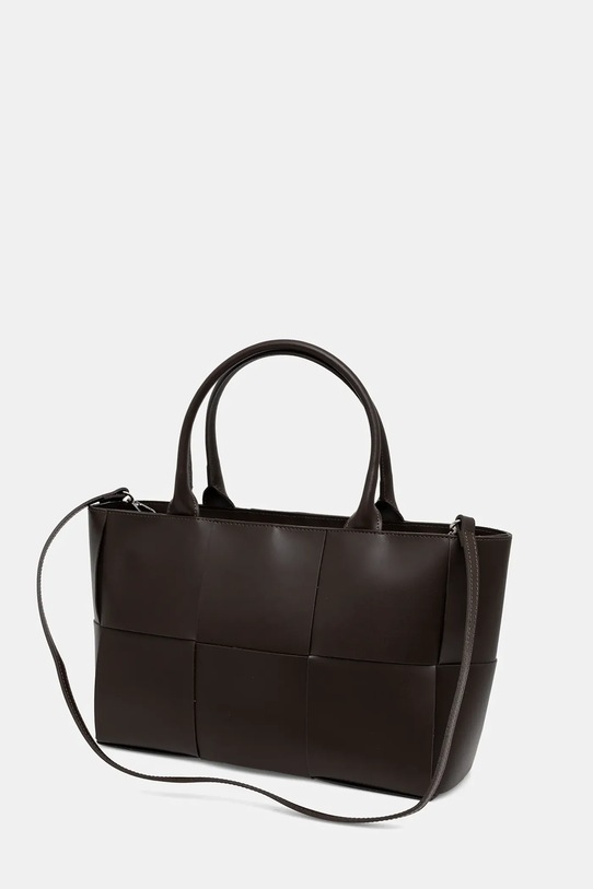 Akcesoria Answear.LAB torebka skórzana SR38DL.pak brązowy