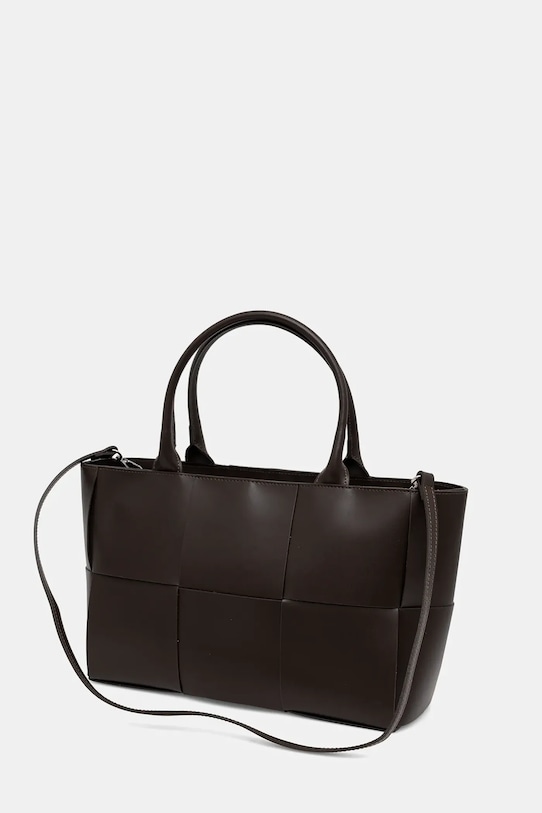 Akcesoria Answear.LAB torebka skórzana SR38DL.pak brązowy