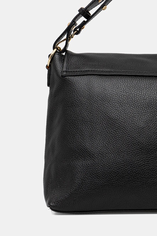 Akcesoria Answear.LAB torebka skórzana 1422.hak czarny