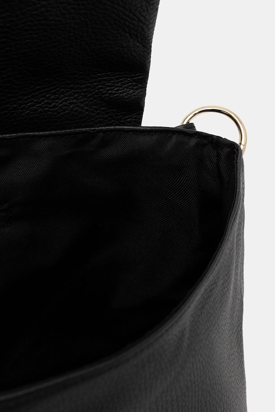 Answear.LAB torebka skórzana 1422.hak czarny