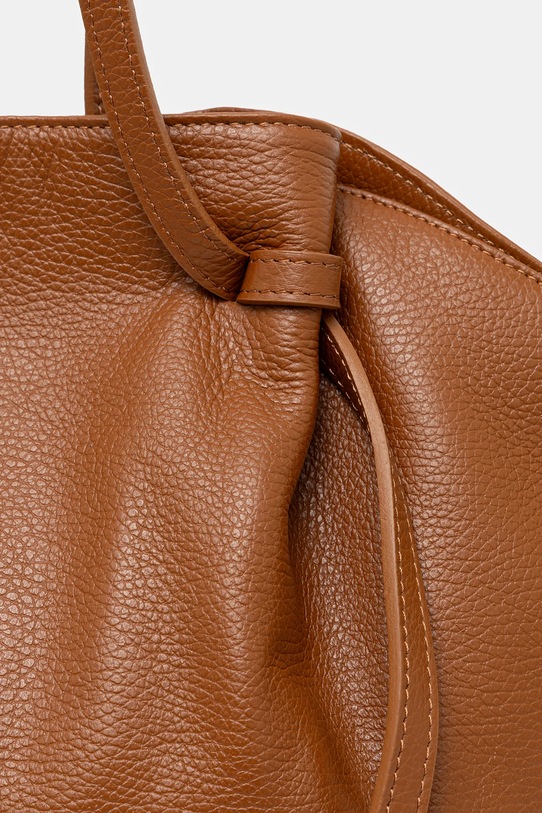 Kožená kabelka Answear.LAB hnedá 1427.hak